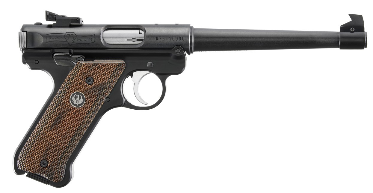 RUG MARK IV 75TH 22LR BLUED 10 - Win Repeating Arms Promotion